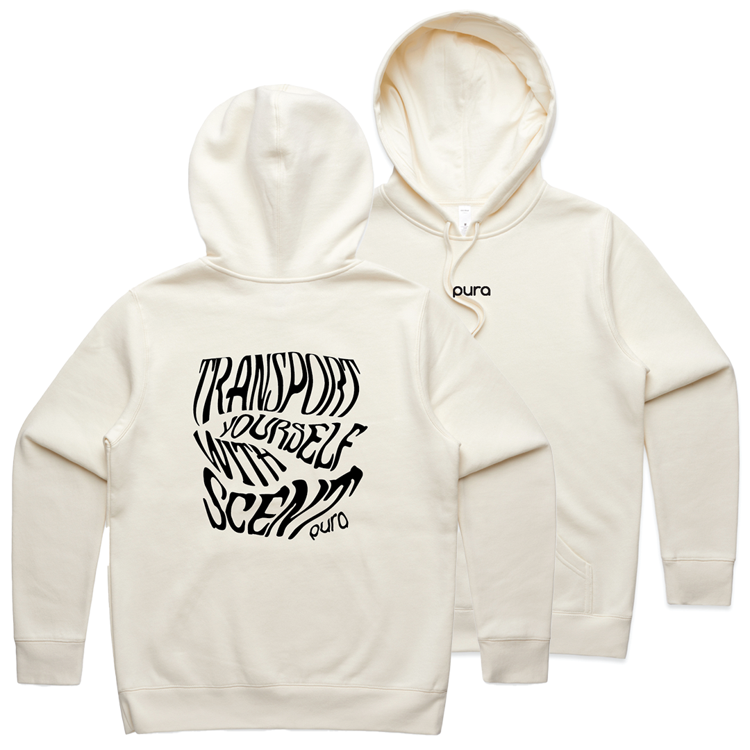 Womens Stencil Ecru Hood