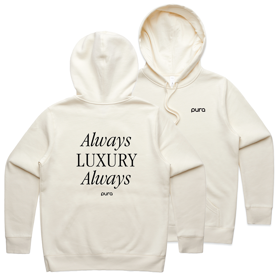 Womens Stencil Ecru Hood